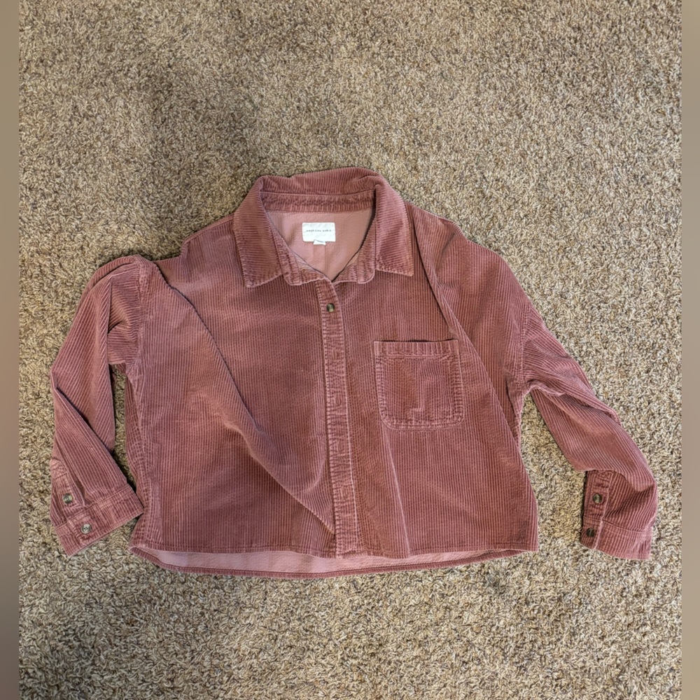 American eagle button up